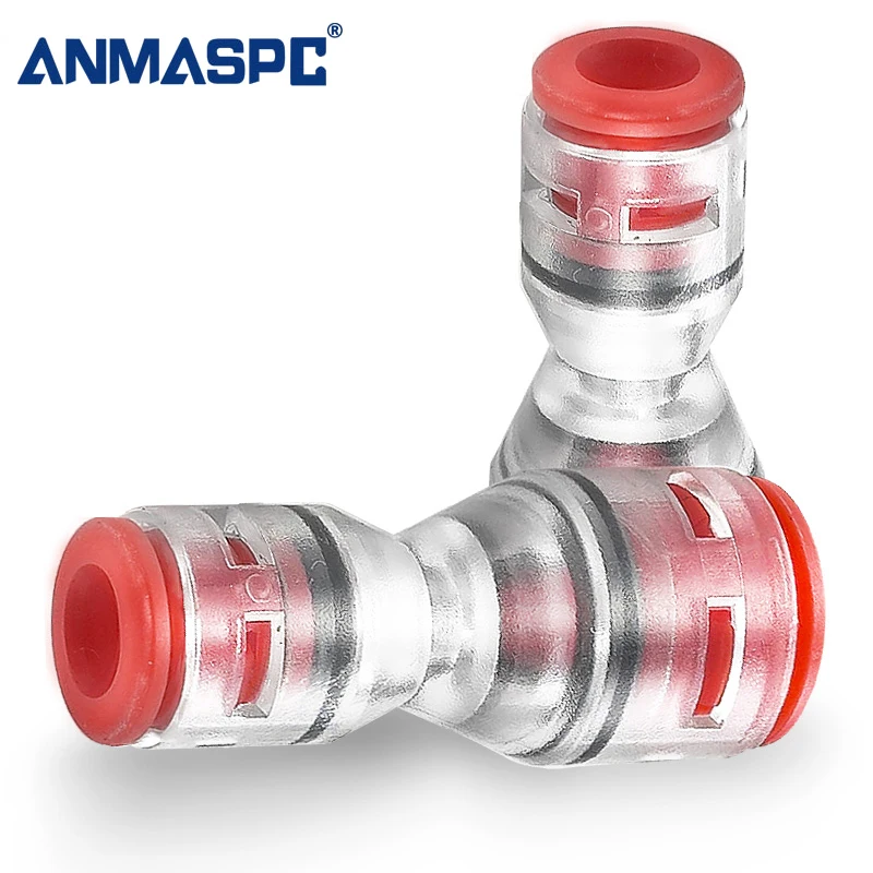 Push fit Female Reducer MicroDuct Connector (BRE5mm-to-3mm)  for direct install of  HDPE tube. Reduce the tube OD