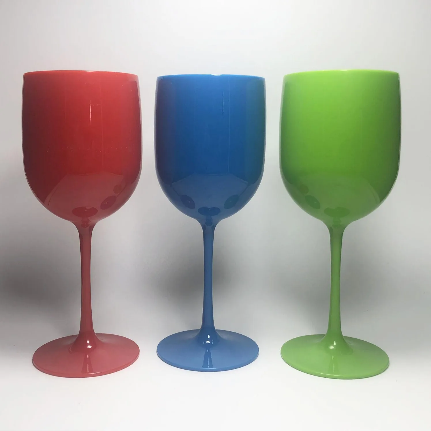 Customized Logo And Color Model Party Unbreakable Flutes Modern Luxury Acrylic Plastic Champagne Wine Glasses