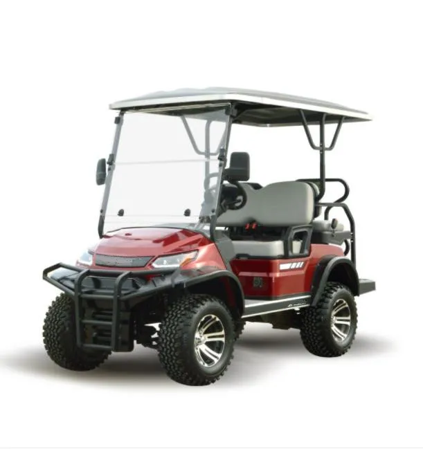 Customize 48V Lithium-Ion Battery Lifted Off-road Golf Cart with 4 Seats