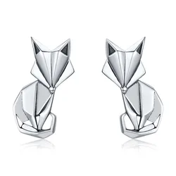 Sterling Silver Animal Earrings Trendy Unisex Earrings Jewelry Wholesale