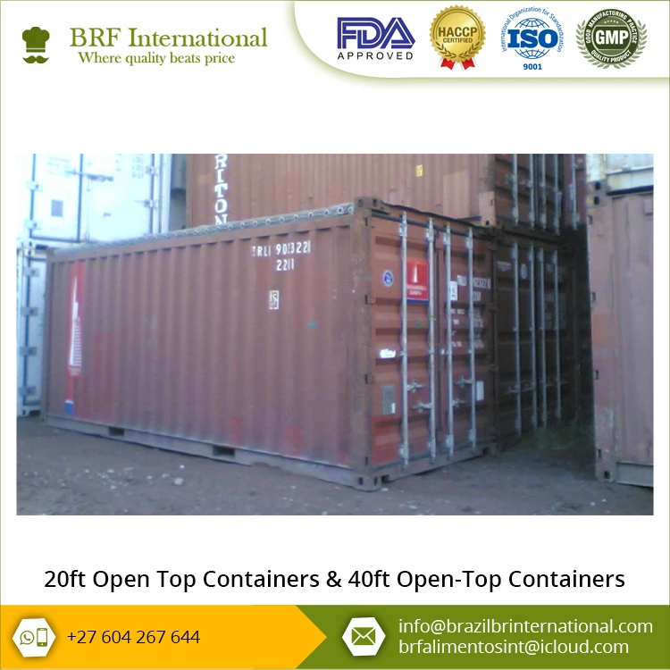 
Highly Recommended 20ft Half Height Open Top Container 