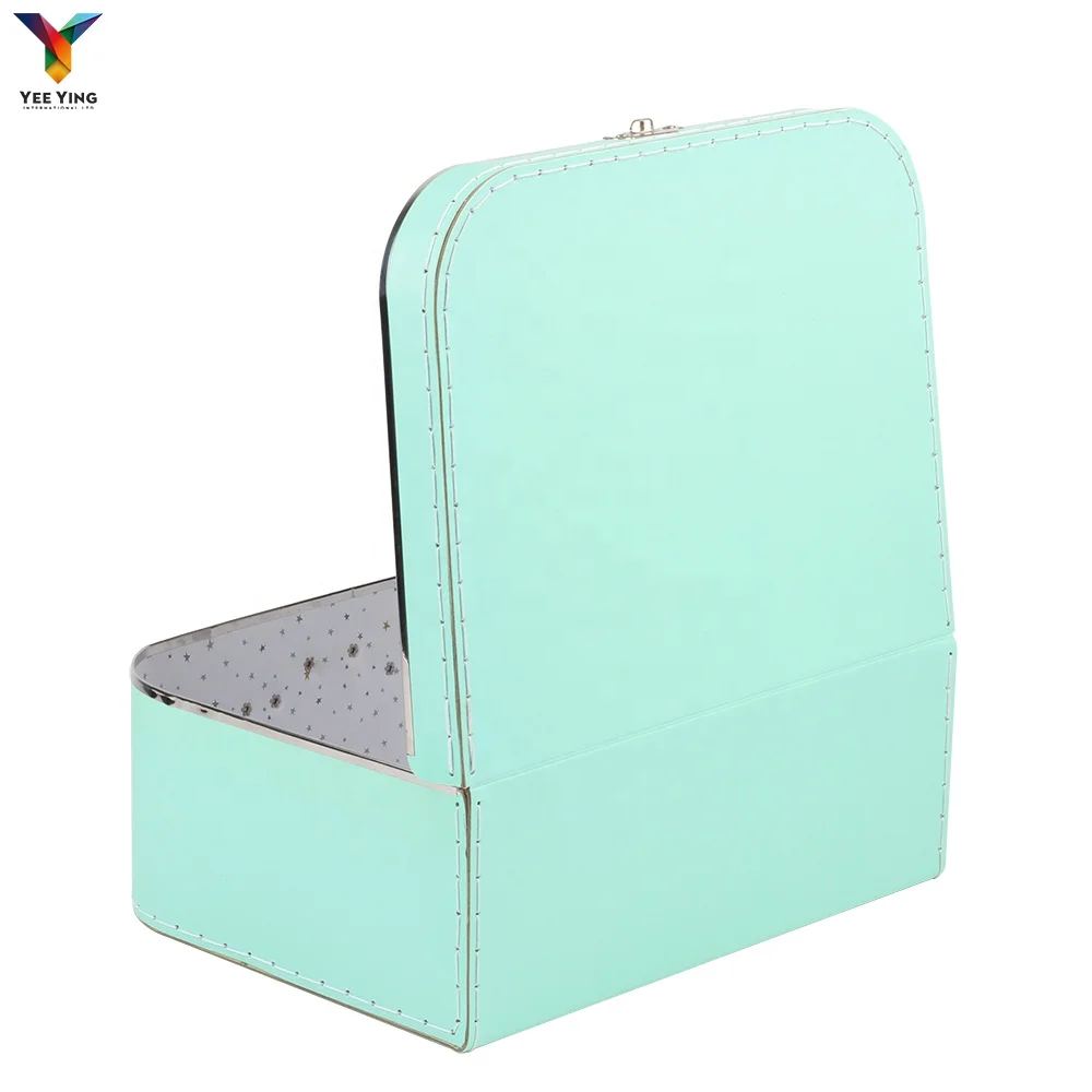 Eco-friendly Packaging Beautiful Product Keepsake Box White Large Custom Gift Box with logo
