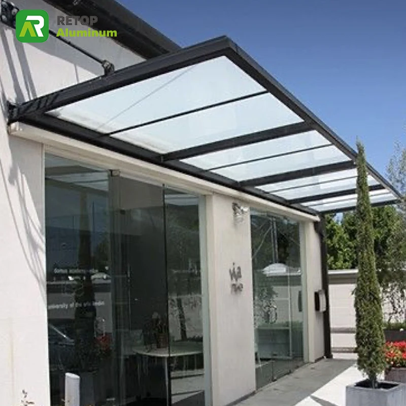 Wholesale Large Stock Cheap Price Anodized Aluminium Profile Track Channel Awnings Tube