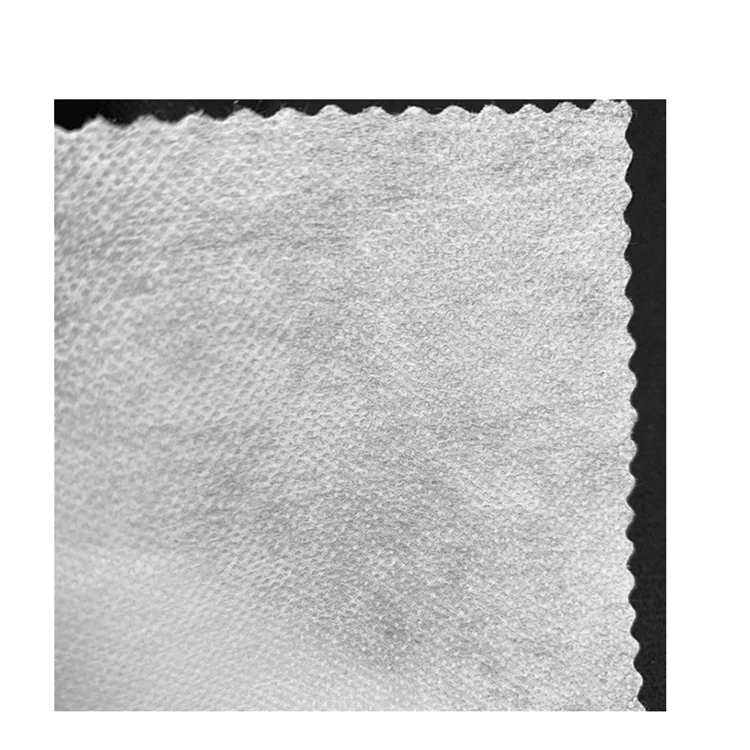 Wholesale polyester double dot nonwoven fusible interlining china hot sell