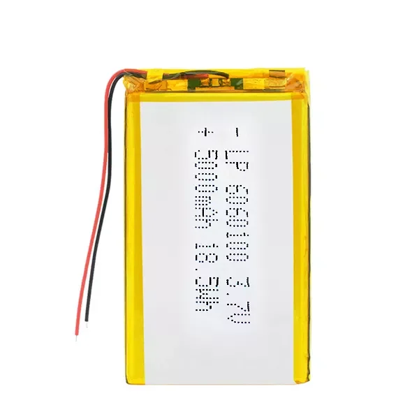 factory hot selling high capacity  5000 mah 6060100 lipo battery 18.5Wh 3.7v 5000mAH 6060100 li polymer batteries