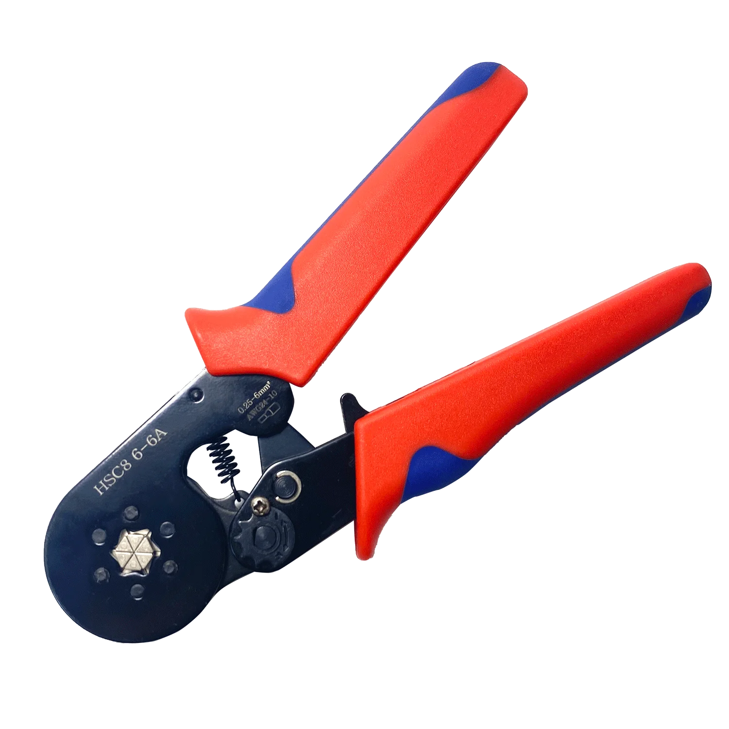 Tubular Terminal Crimping Tools Electrical Pliers HSC8 6-6A 0.25-6mm2 Ferrule Crimp Pliers round nose European pliers Crimping
