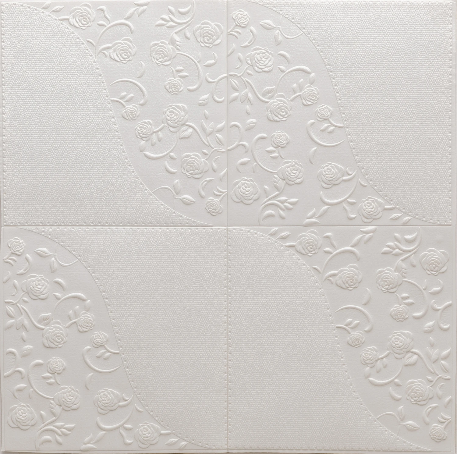 New products hot selling 3D PE foam multi-color wallpaper