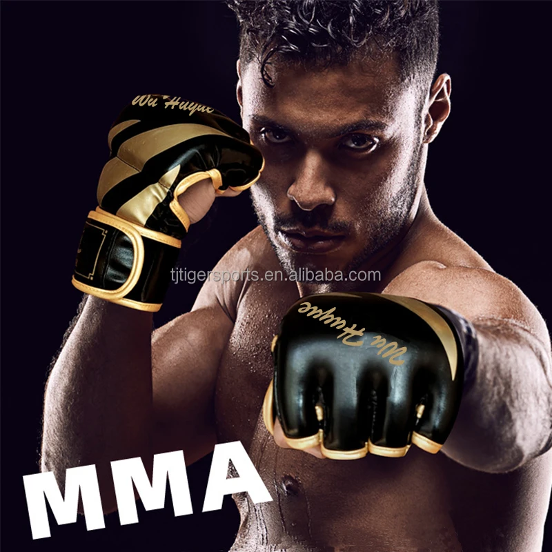 High quality wholesale custom logo UFC Custom made wholesale MMA Muay Thai boxing glove for training