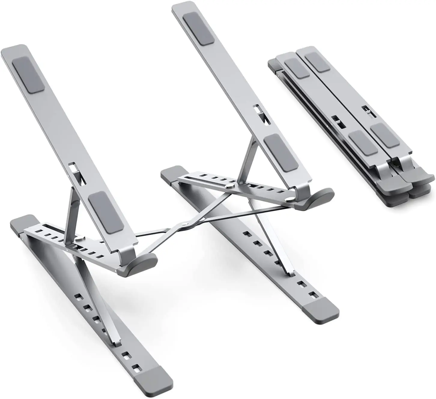 Newly Desk Laptop Holder 310mm Height Adjustable Portable Laptop Stand Compatible with MacBook, HP, Lenovo, Dell