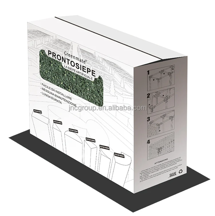 Artifical plants plastic artificial boxwood hedge