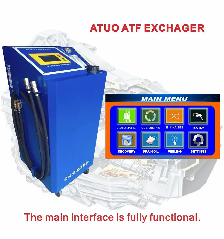 High quality  ATF change machine for Fully Automatic Transmission Fluid Oil Exchanger for car care product