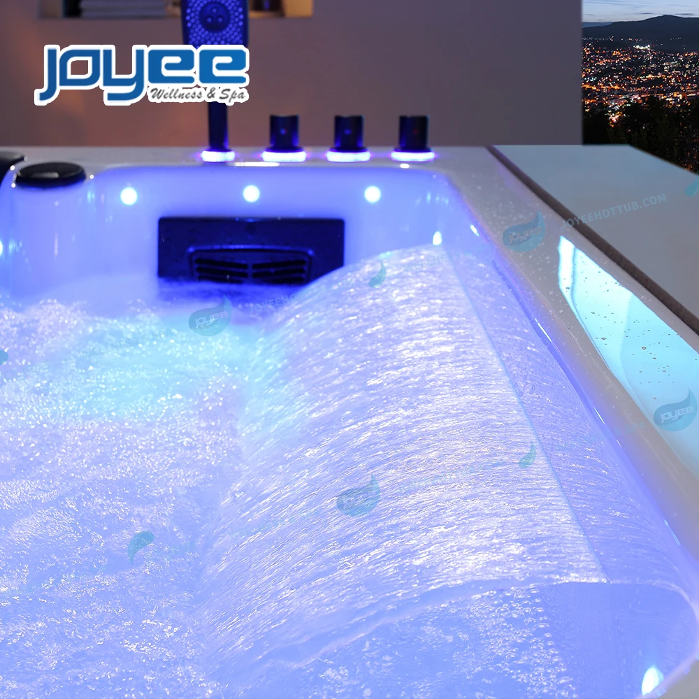 JOYEE Wholesale Control Indoor Spa 3 Person Balboa Hot Tub Spa Indoor Spa Big Massage Bathtub Whirlpool Acrylic Jacuzzier
