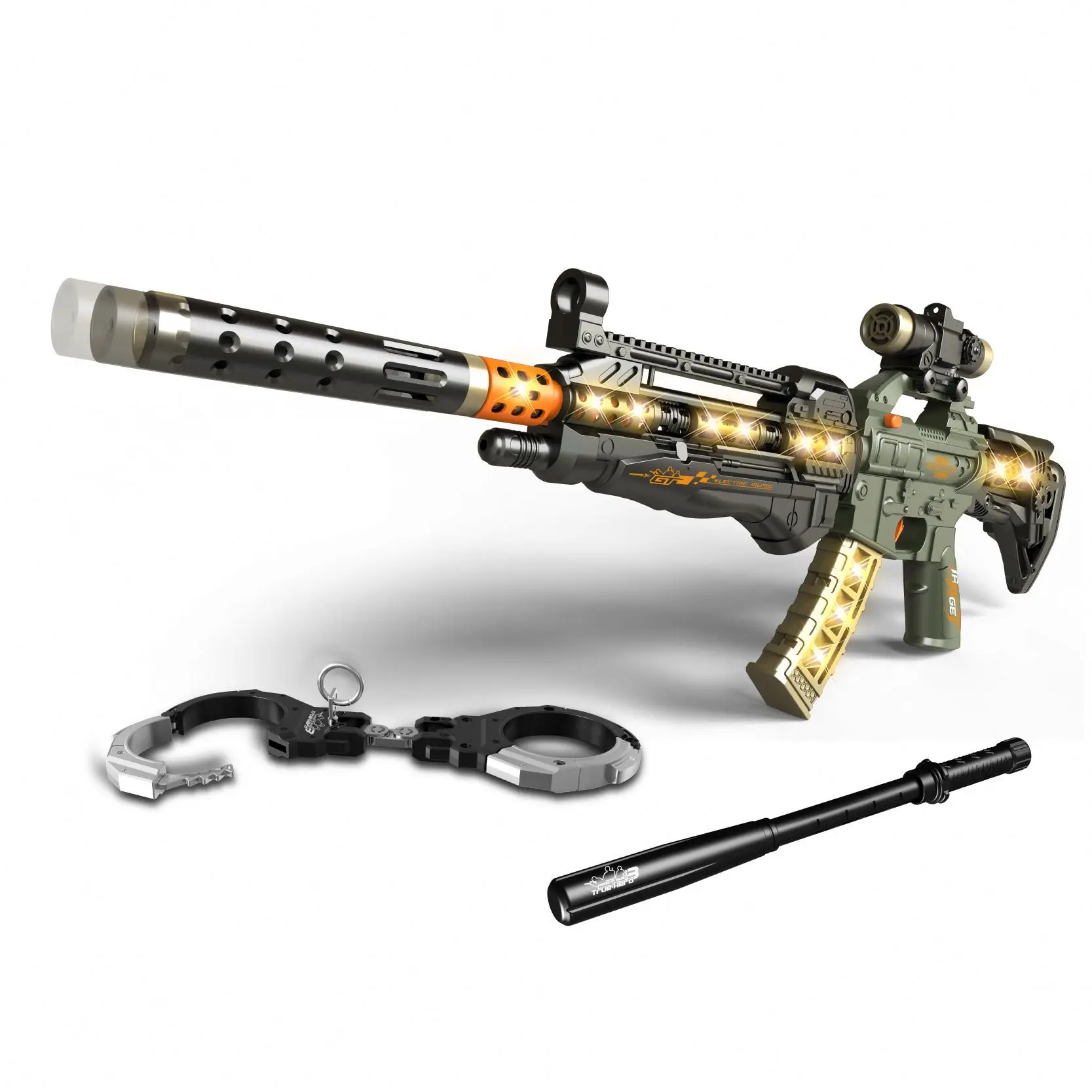 hot sale ArtCreativity Light Up Space Toy Gun infrared gun games infrared toy gun for sale