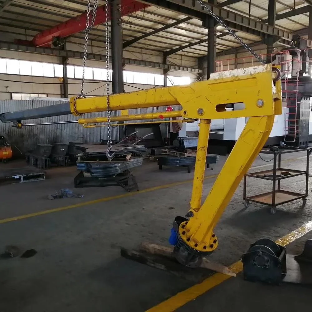 2 ton 1 ton 3 ton boom crane lift Hydraulic Truck Mounted Crane QY8B 5 Bigbund Official 8 Ton