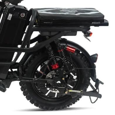 Forsage 500W Electric Bicycle 16 x 3.0 Vacuum Tire 48v 60V 30AH 20AH Lithium Battery Electric Cargo Bike Delivery Food Ebike