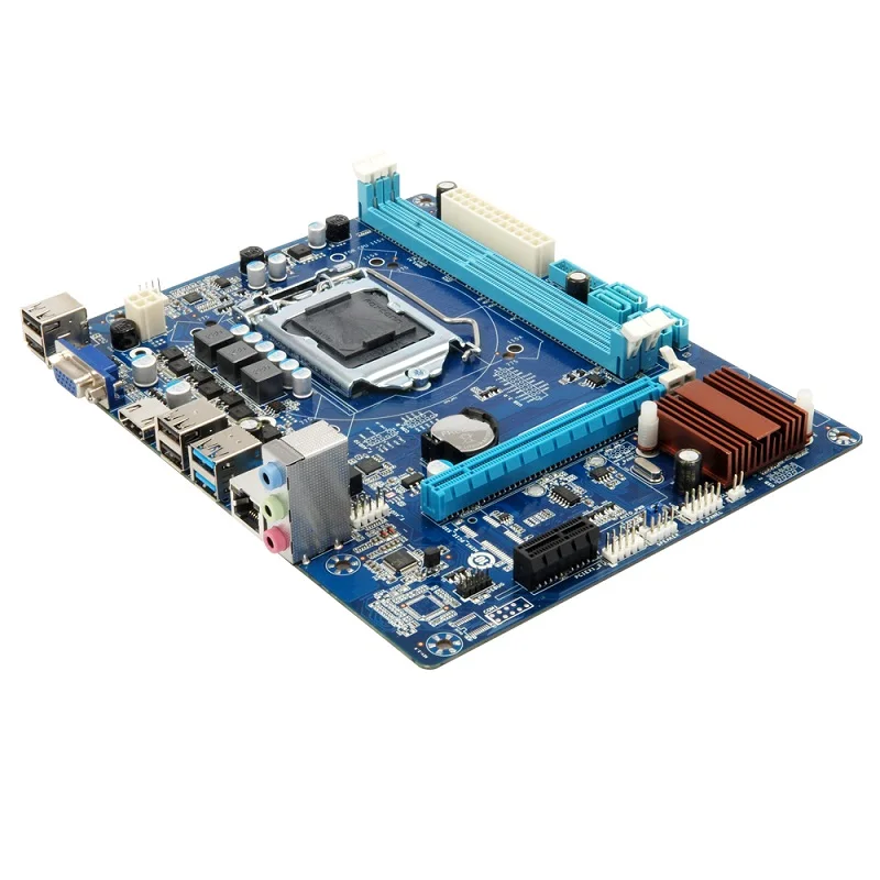 Пользовательский чипсет VGA Intel H81 материнская плата LGA 1150 для компьютера Core i3/i5/i7