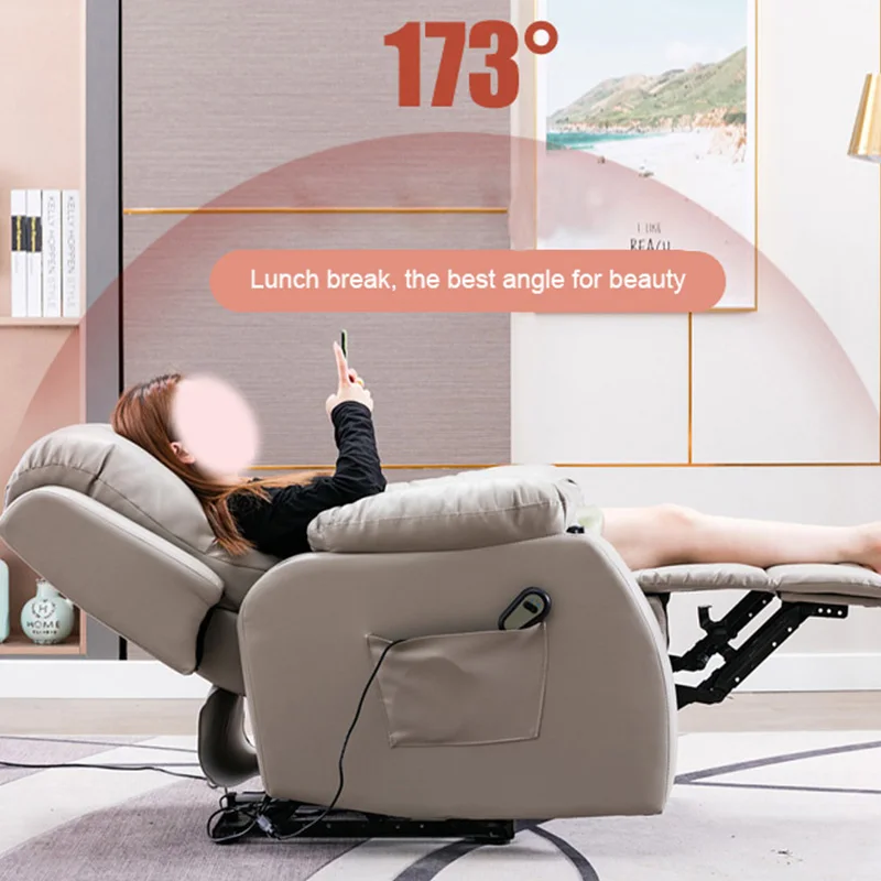 Beauty Nail Salon Furniture Foot Spa Chair Pure Massage Pure Massage Comfortable Lay Down Manicure Chair