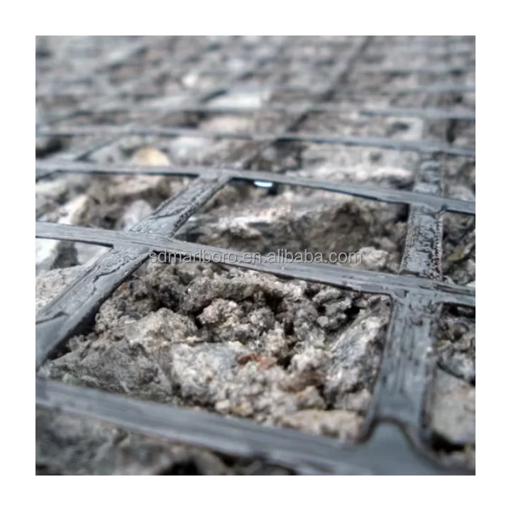 Fiberglass Geogrid for Asphalt Pavement Reinforcement for Driveways and Construction Projects