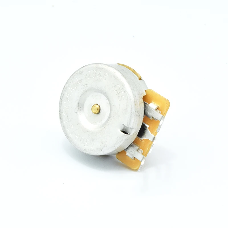 Terwin Customized 24mm Solid Metal shaft A500K B500K Carbon Film Rotary potentiometer for Electric guitar