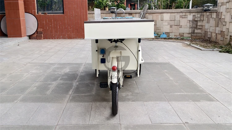 cargo bike custom catering concession business cart kiosk hot dog food carts mobile food tricycle