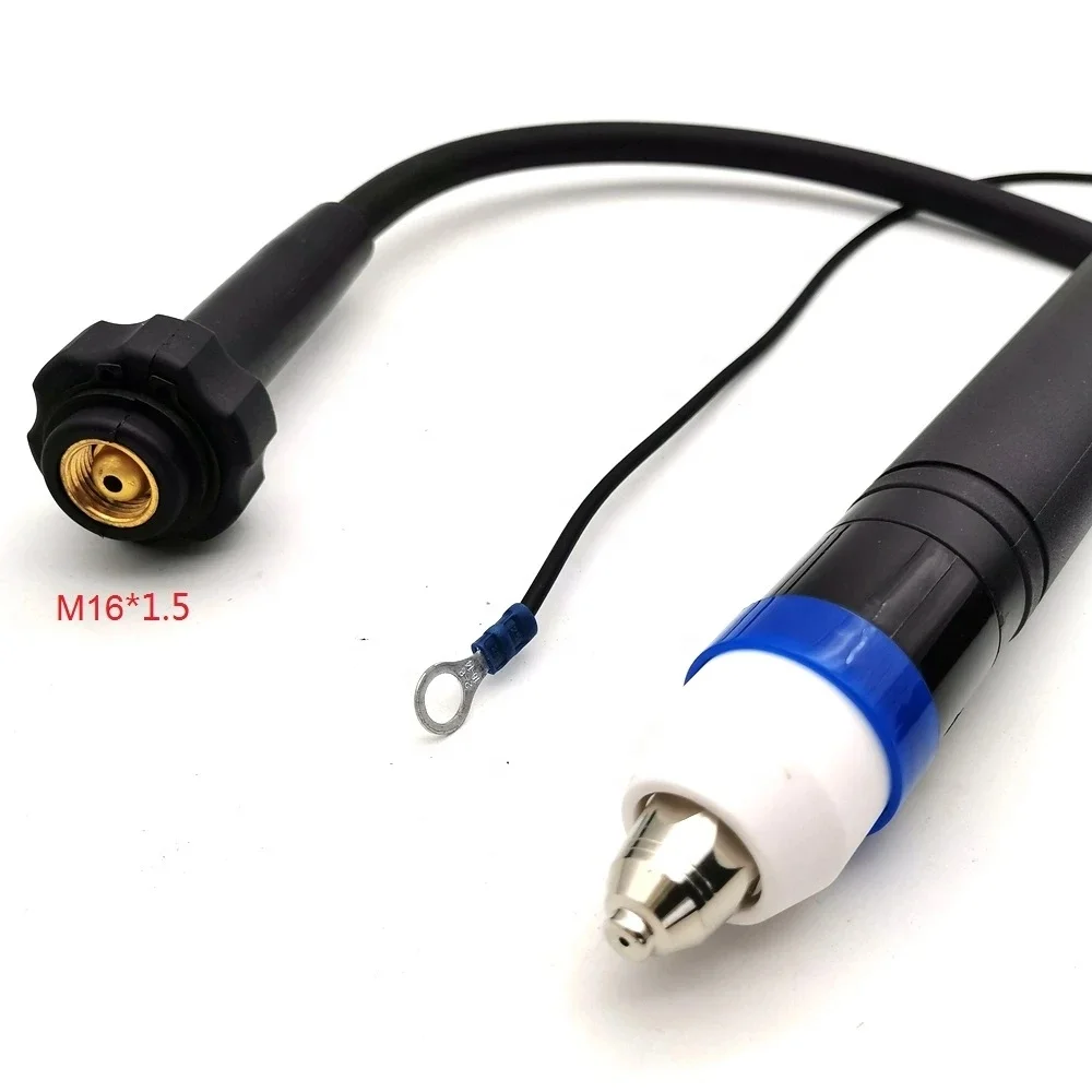 Black Wolf P80 Straight handle Torch Complete For Cutting Machine And Plasma Cutter Air Cooled Cutting Knife 5M