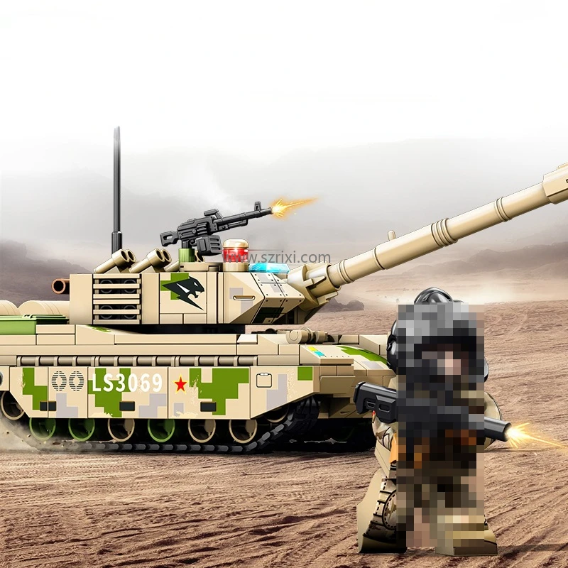 203169 военный основной боевой танк Sembo 320 шт. сборка танка модель игрушек для мальчиков наборы строительных блоков