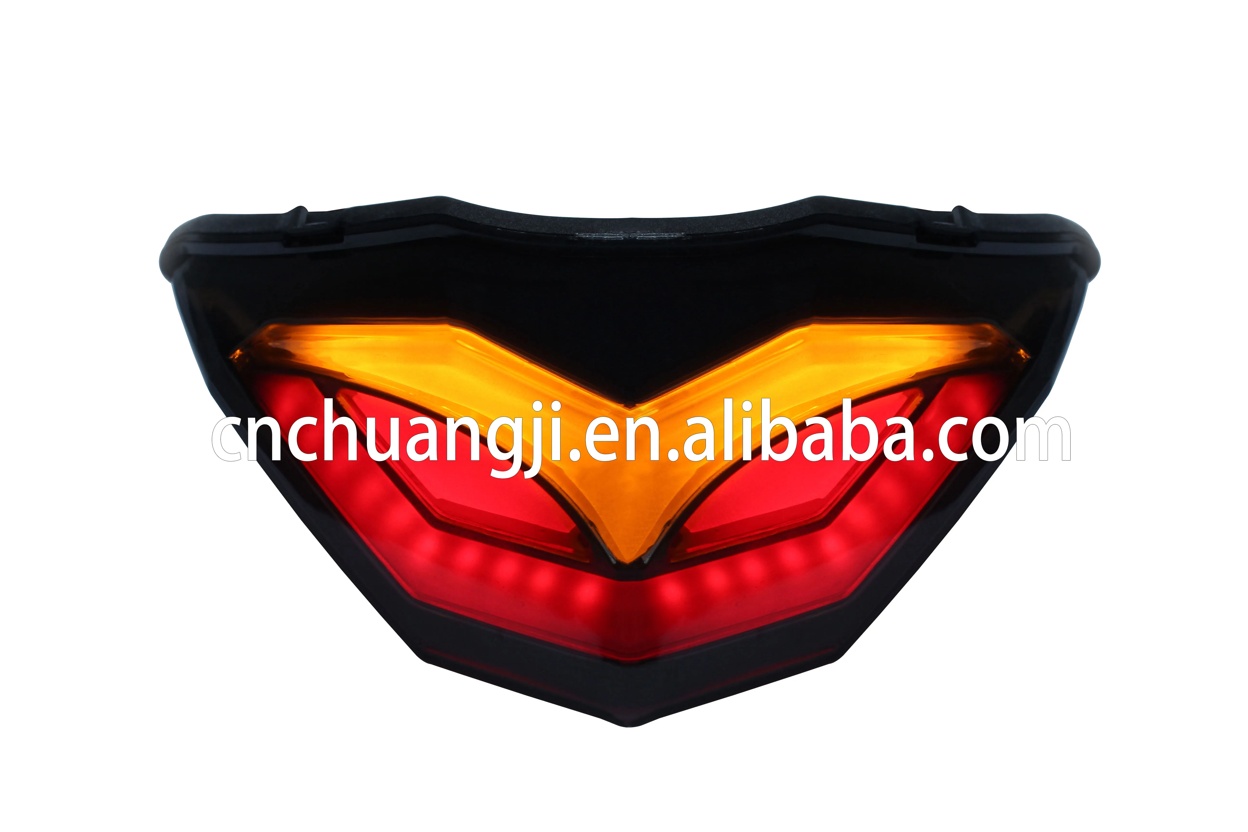 Аксессуары для мотоциклов JPA светодиодный задний фонарь со встроенными сигналами, задний фонарь для KAWASAKI NINJA 250r 300 400