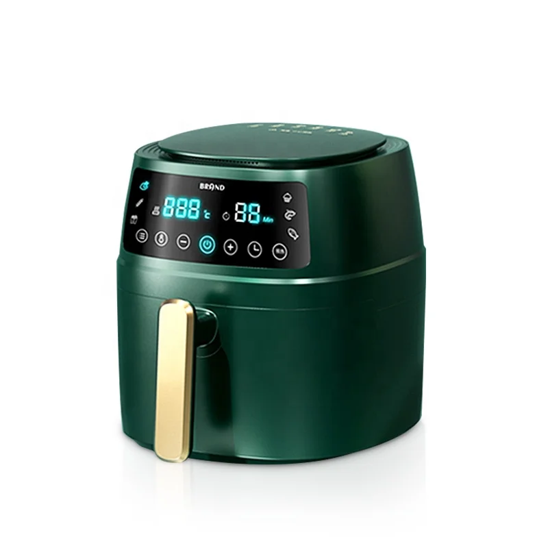 8L Homeuse Multi-function Air Fryer Digital Display Healthy Oilless Ovens Electric Smart Air Fryers With Touch Screen