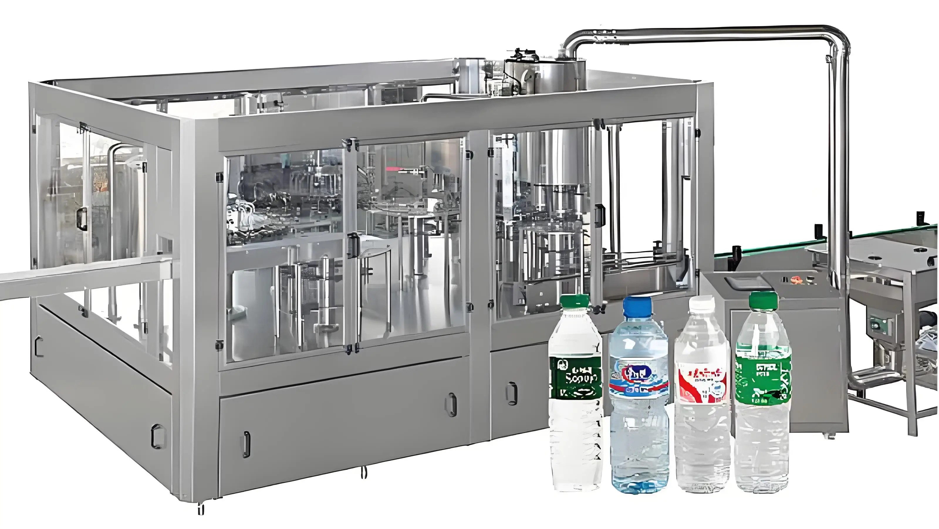 Pure Water Production Line Complete Full Set Automatic Mineral Water Bottle Water Filling Line Plant