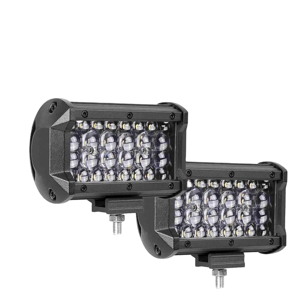 5 Inch  LED Pods Spot Light LED Light Bar Waterproof Work Lamp Quad Row Fog Lights for Trucks ATV UTV LED fog lamp