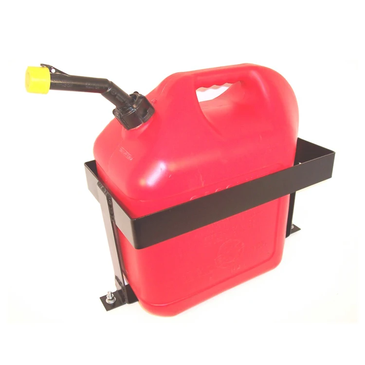 JH-Mech Securely Hold Long Tapered Smart-Fill Spout Heavy-Duty 5-Gallon Steel Fuel Oil Cans And All Steel Holders
