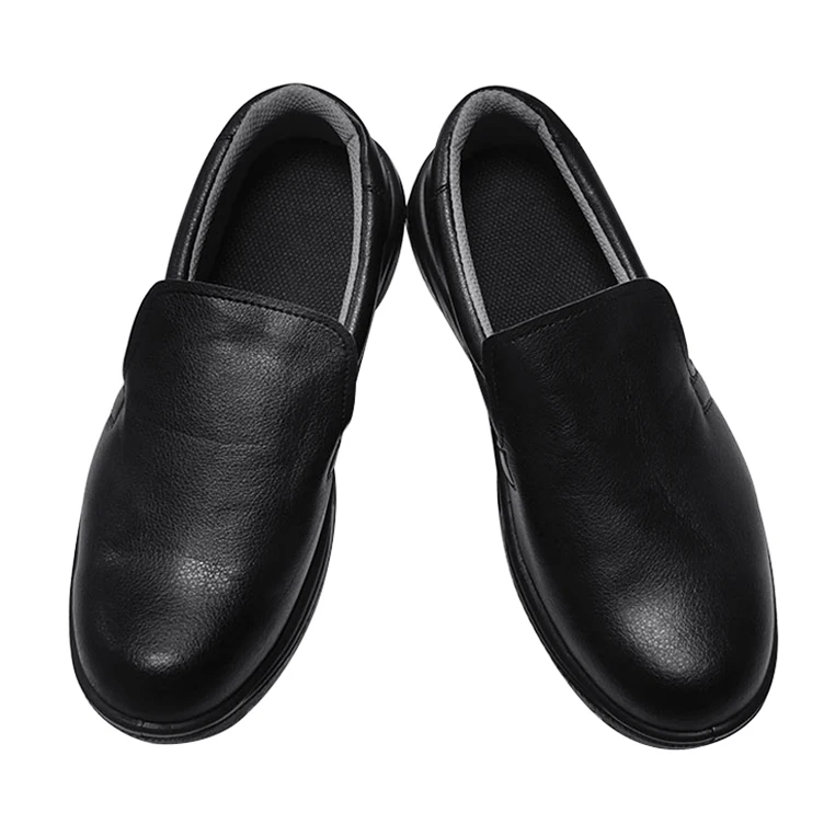 Steel Toe Design PU Injection Dual Density Outsole Anti-slip ESD Antistatic Cleanroom Safety Shoes