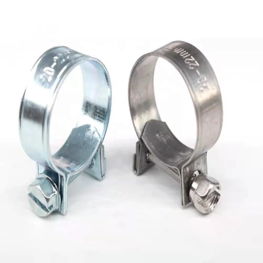 Оцинкованный шланговый зажим мини-пружинного