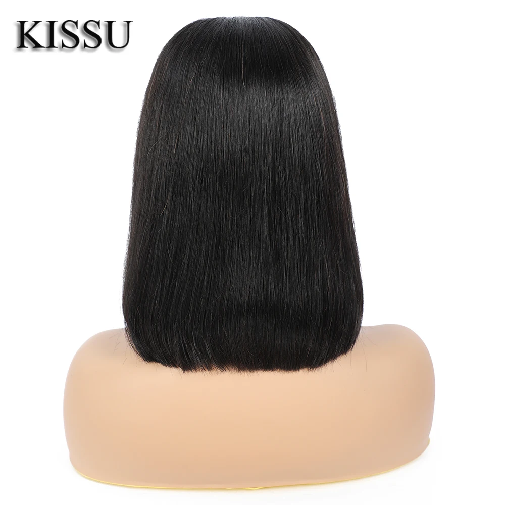 YC032 популярный необработанный бразильский Боб натуральные человеческие волосы парик короткие боб парики человеческие волосы на шнуровке спереди