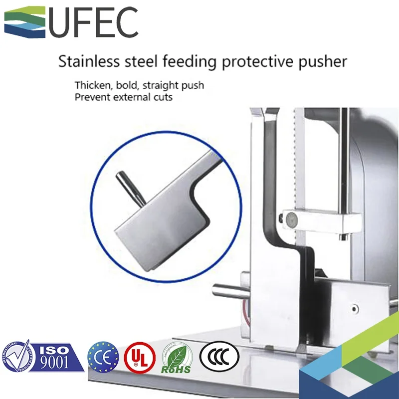 Newly upgraded Electric Butchers Frozen Meat Steak Cutter Cutting Machine Bone Sawing Machine for Fish Pork Cow Beef Mutton