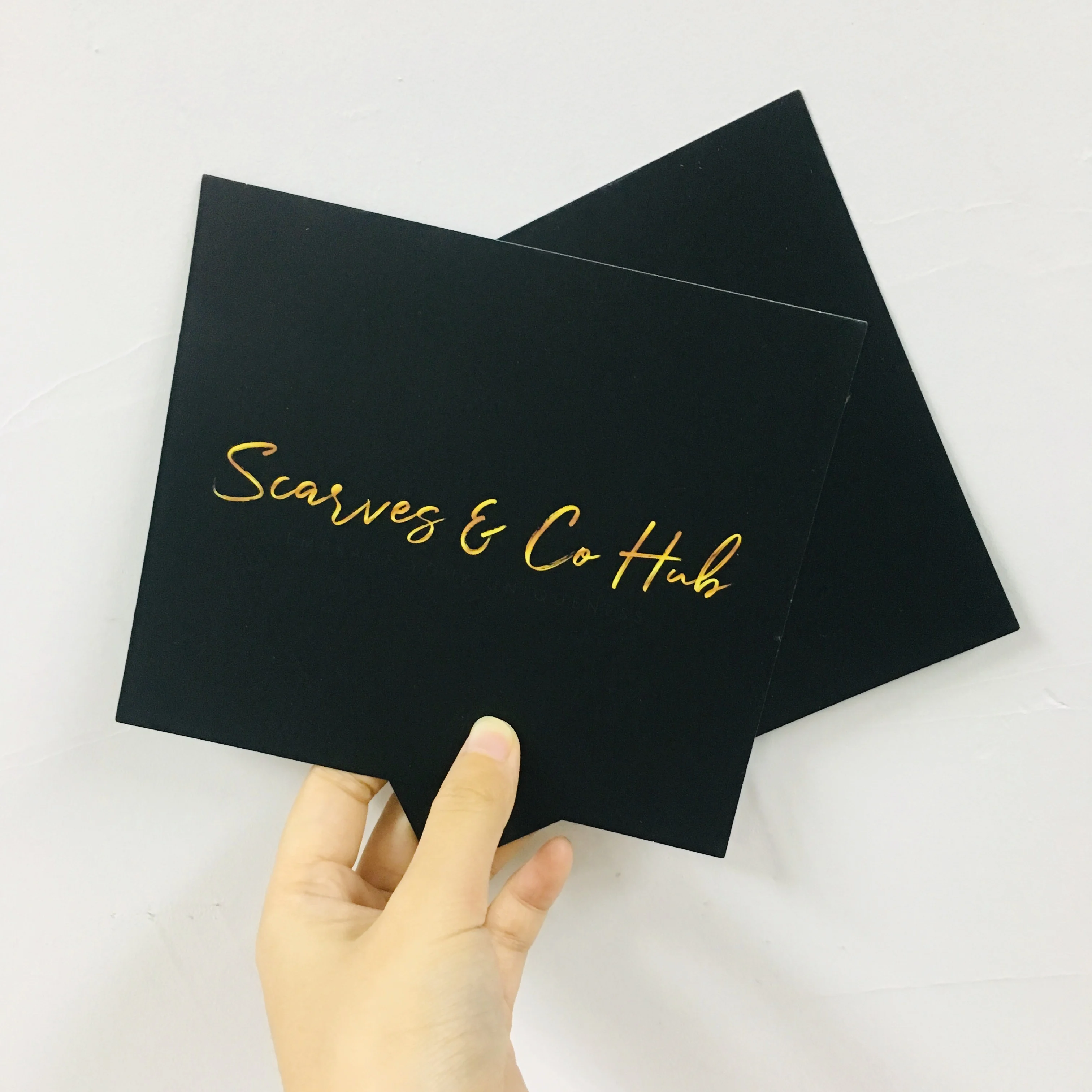 custom logo thank you card with envelopes,wedding card