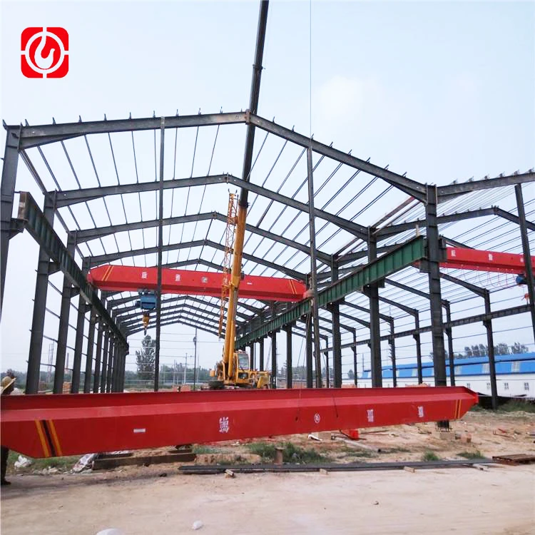 LDA Crane 5 Ton Electric Single Girder Overhead Crane on Warehouse/Factory/Workshop