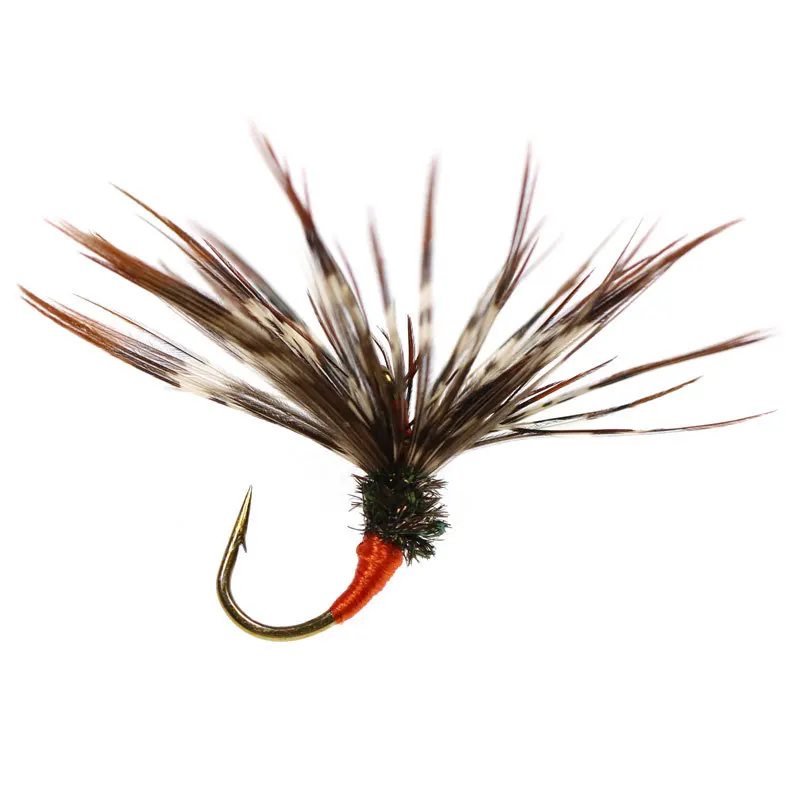 Fly Fishing Lures Insect Dry Floating With Fly Fishing Hook Artificial Hard Bait Trout Dry Fly Set Fishing Tackle