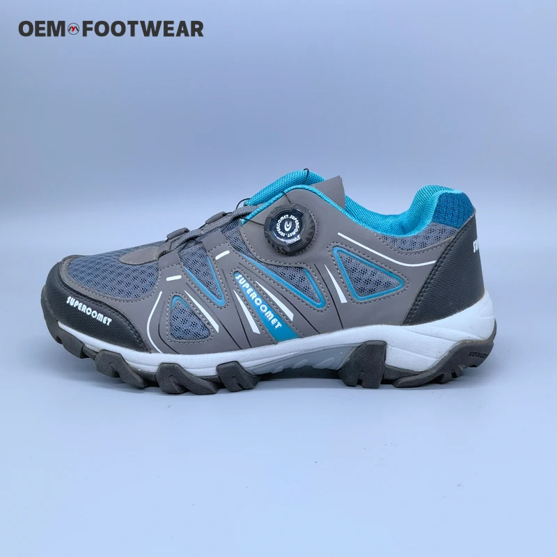 wholesale shoes the New Year Best gift Rotating buttons laceup tenis light shoes for boys