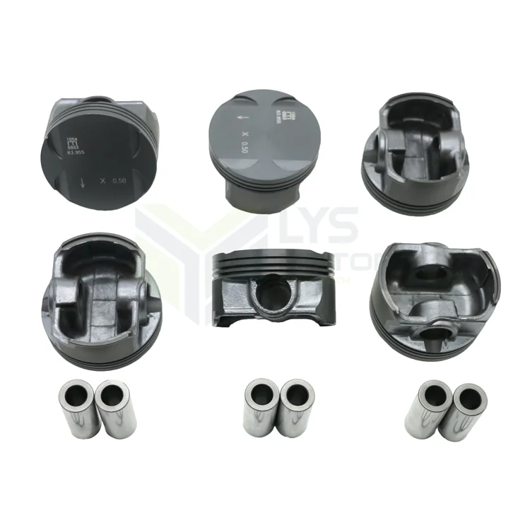 6PCS Piston Set Ring For BMW E46 E39 E60 E61 Z4 E83 E85 325i 525i 2.5i M54 M54B25 256S5 11257512526 11257509175 STD 050