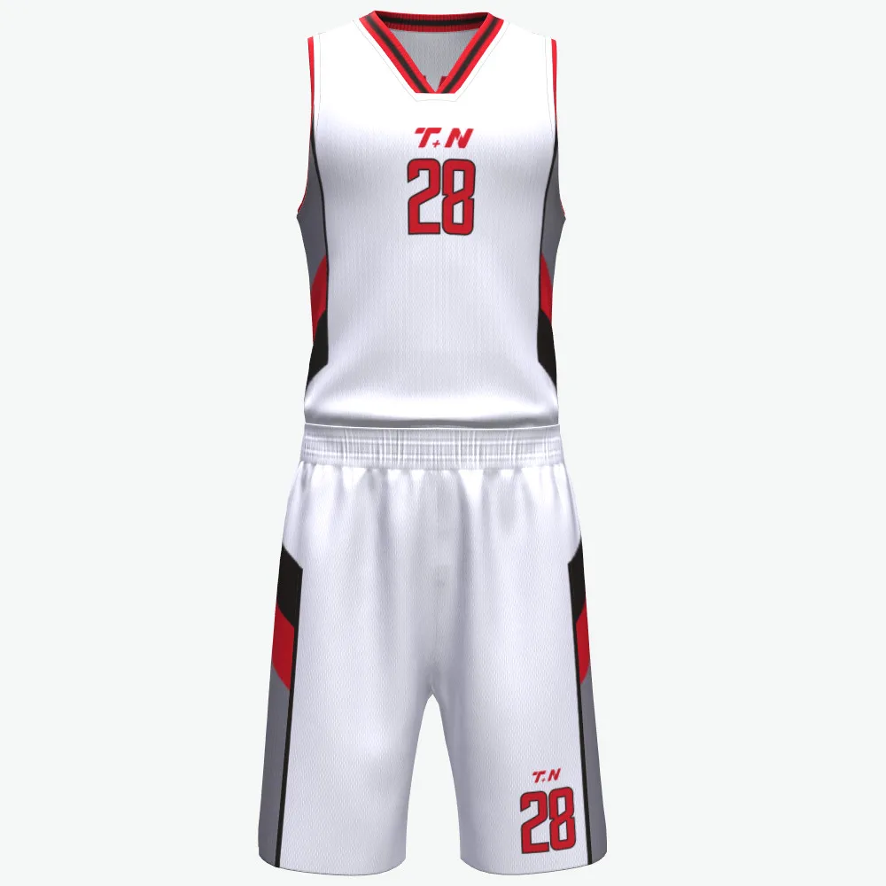 Wholesale Custom Men Basketball Uniform Sets Professional Breathable Dry Comfortable Shirts Cheap Basketball Jersey NBAA