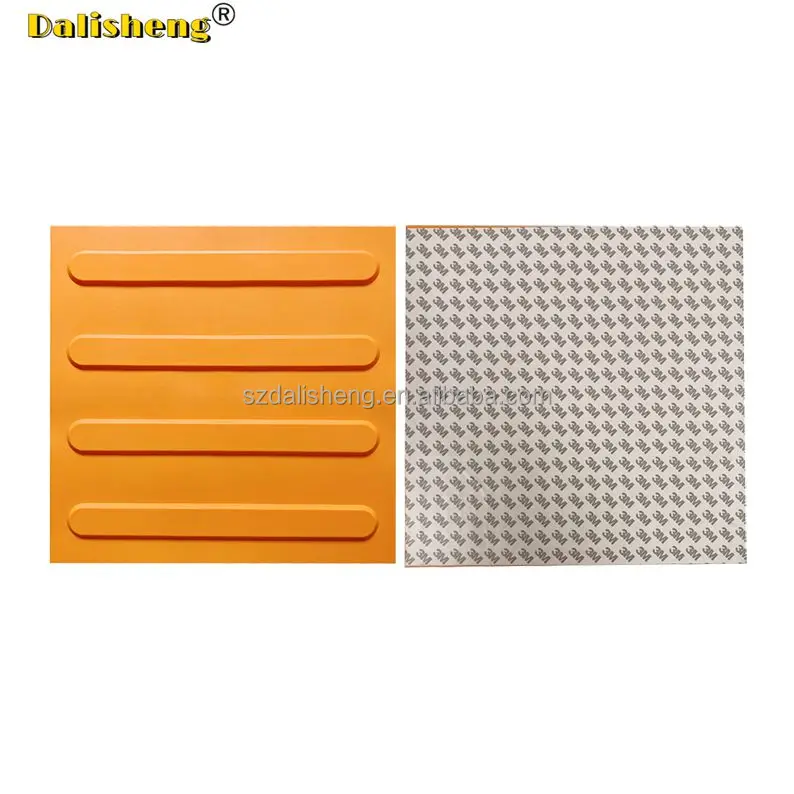 Safety PVC Rubber Tactile Tiles For Blind Tactile Paving Tile