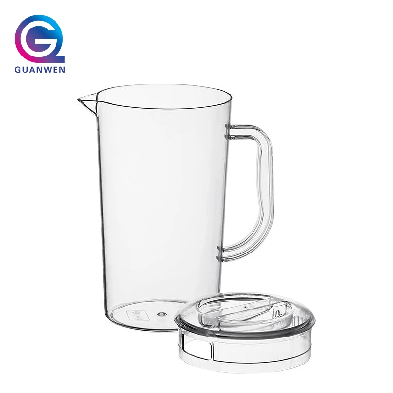 Food Grade Plastic Water Juice Filter Pitcher Jug