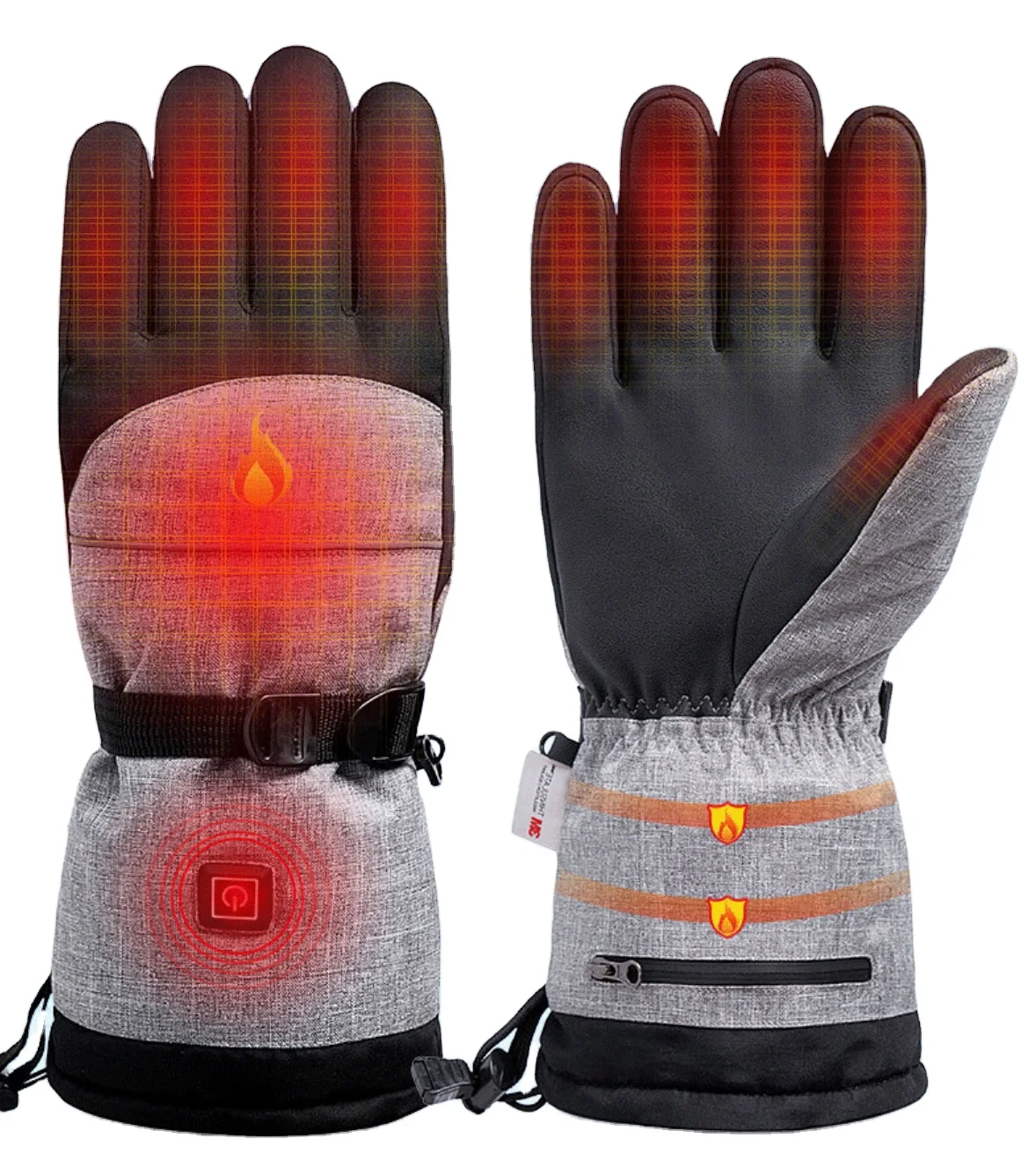 
Outdoor activities Cold weather warm waterproof charging heating mitten warm hand ski bike 