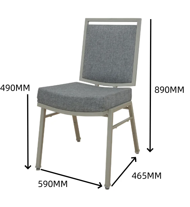 wholesale fabric High Back Wedding event Hotel banquet chair Stackable dining church chair living room chair