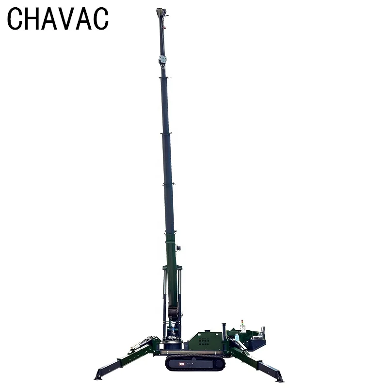 3t 5t 14ton Crawler Small Mini Spider Crane  for Lifting with CE