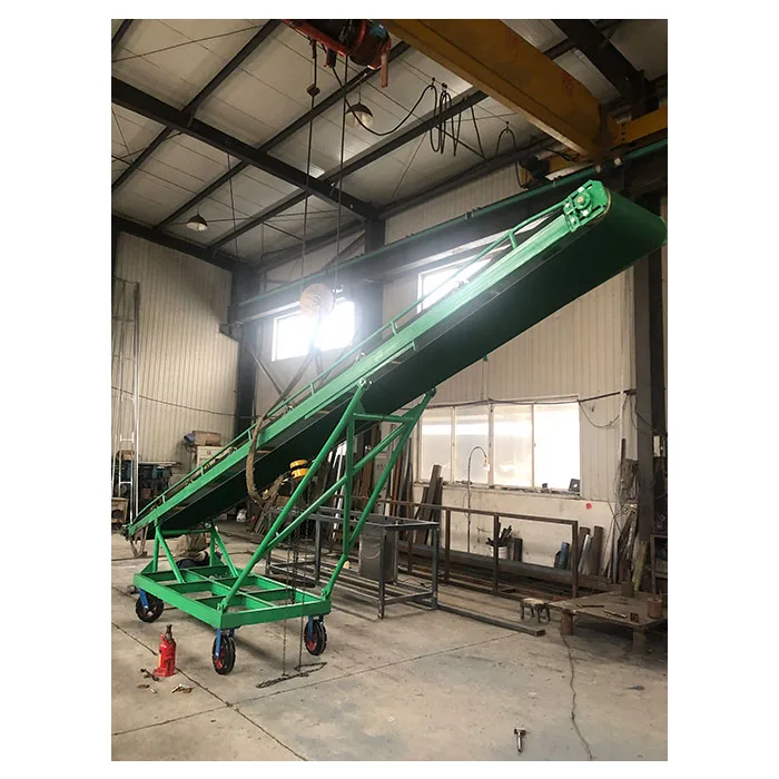 
ПВХ панель автоматическая загрузка и разгрузка электрический портативный ленточный конвейер 