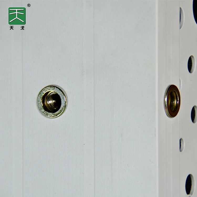 TianGe cylinder sound absorbing material absorber aluminium ceiling tiles