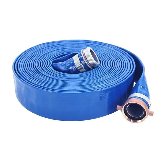 pvc lay flat hose pipe pvc garden water hose pipe irrigation watering lay flat