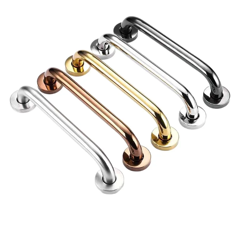Customization 304 Stainless Steel Barrier-Free Toilet Bathtub Handrail Toilet Handle Safety Handrail For The Diabled